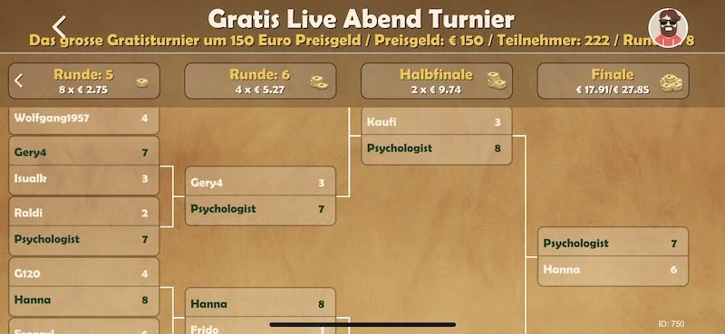 Schnopsn Cash Turnier